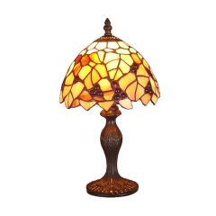Prezent 69 Tiffany asztali lámpa, búra átmérő 20cm
