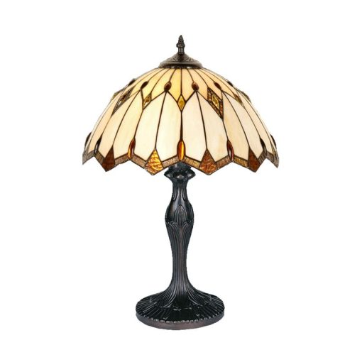 Prezent 82 Tiffany asztali lámpa , búra átmérő 31cm