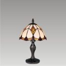 Prezent 84 Tiffany asztali lámpa, búra átmérő 20cm