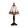 Prezent 91 Tiffany asztali lámpa, búra átmérő 14,5cm