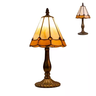 Prezent 91 Tiffany asztali lámpa, búra átmérő 14,5cm