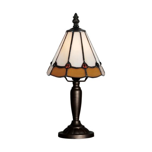 Prezent 91 Tiffany asztali lámpa, búra átmérő 14,5cm