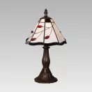 Prezent 173 Tiffany asztali lámpa, búra átmérő 20cm