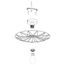 Eglo 43443 Castanuelo kerek fali/mennyezeti lámpa