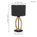 Eglo 43569 Basildon éjjeli lámpa