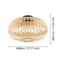 Eglo 43723 Amsfield kerek mennyezeti lámpa