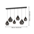 Eglo 43846 Carlton függeszték