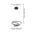 Eglo 900479 Lobinero-Z függeszték