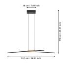 Eglo 900489 Panagria függeszték