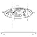 Eglo 99699 Nieves mennyezeti lámpa