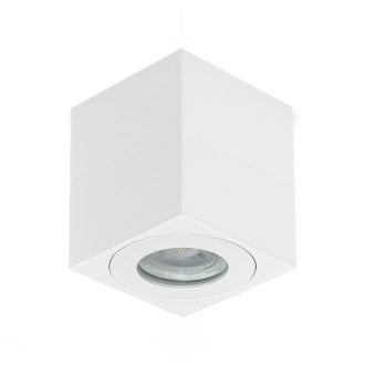   Emithor 48622 Alux 8x8,4cm, 1xGU10, fix, IP44 mennyezeti spot lámpa