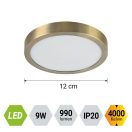 Emithor 49058 Lenys 12x2,5cm, 990lm, 4000K, IP20 mennyezeti lámpa