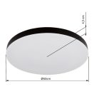 Globo 12384-50 Matthew d50cm, 4500lm, 3000/4000/6500K mennyezeti lámpa