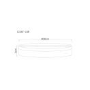 Globo 12387-24W Matthew d30cm, 1080lm, 4000K mennyezeti lámpa