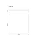 Globo 12388-24W Matthew 30x30cm, 1090lm, 4000K mennyezeti lámpa