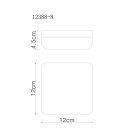 Globo 12388-8 Matthew 12x12cm, 570lm, 4000K mennyezeti lámpa