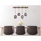 Globo 15345-4H Blacky függeszték