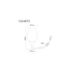 Globo 15548T2 Maxy 20,5x15cm, 1xE27 asztali lámpa