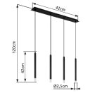 Globo 15629-4 Blake 4xG9 függeszték