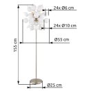 Globo 15633SO Udo 6xE14 álló lámpa