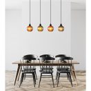 Globo 15638-4 Zumba 4xE27 függeszték