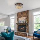 Globo 15698D1 Gorley d50cm, 5xE27 mennyezeti lámpa