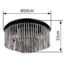 Globo 15698D1 Gorley d50cm, 5xE27 mennyezeti lámpa