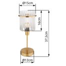 Globo 15698TM Gorley 1xE14 asztali lámpa