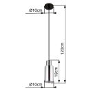 Globo 15708H Lidaria 1xE27 függeszték