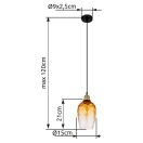 Globo 15786H2 Salvy d15cm, 1xE27 függeszték