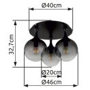 Globo 15885-3D Dalton 3xE27 mennyezeti lámpa