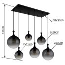 Globo 15885-6H Dalton 6xE27 függeszték