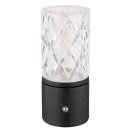 Globo 21010S Lunki akkumulátoros, érintőkapcsolós, dimm, 2700/4000/6500K dekor asztali lámpa