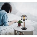 Globo 21954S Haku 1xE27 asztali lámpa