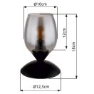 Globo 24007S Kuwaita 1xE14 asztali lámpa