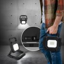 Globo 34309 Brian hordozható, akkumulátoros 800lm, 4000K, IP54 kültéri fali lámpa