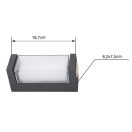 Globo 34316 Plixon 1093lm, 3000K, IP54 kültéri fali lámpa