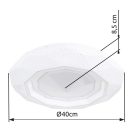 Globo 41280-24 Hokki távirányítós, dimm, 1600lm, 2700-6500K mennyezeti lámpa