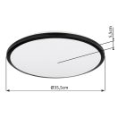 Globo 41569-18B Xander 950lm, 3000K mennyezeti lámpa