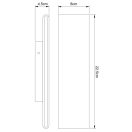 Globo 41751-8W Siegfried fali lámpa