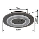 Globo 48032-24 Jayden 710lm, 3000K mennyezeti lámpa