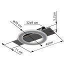 Globo 48034-18 Jayden 1000lm, 3000K mennyezeti lámpa