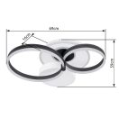 Globo 48448-48SH Jack távirányítós, appos,dimm, 2015lm, 2700-6000K mennyezeti lámpa