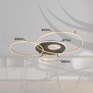 Globo 48466-70 Invertina távirányítós, 4747lm, 2700-6500K mennyezeti lámpa