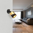 Globo 54046-1 Or kapcsolós, 1xE14 fali spot lámpa