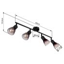 Globo 54312-4 Satella 4xE14 spot lámpa