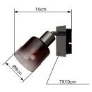 Globo 54313-1 Satella kapcsolós, 1xE14 spot lámpa