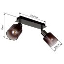 Globo 54313-2 Satella 2xE14 spot lámpa