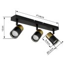 Globo 57850-3 Brisbon 3xGU10 spot lámpa