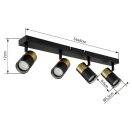 Globo 57850-4 Brisbon 4xGU10 spot lámpa